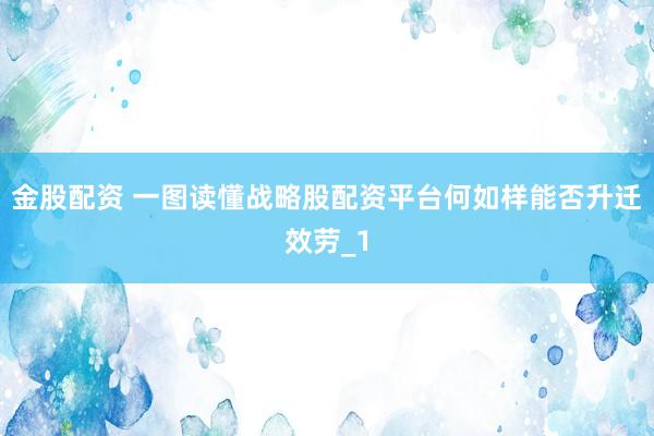 金股配资 一图读懂战略股配资平台何如样能否升迁效劳_1